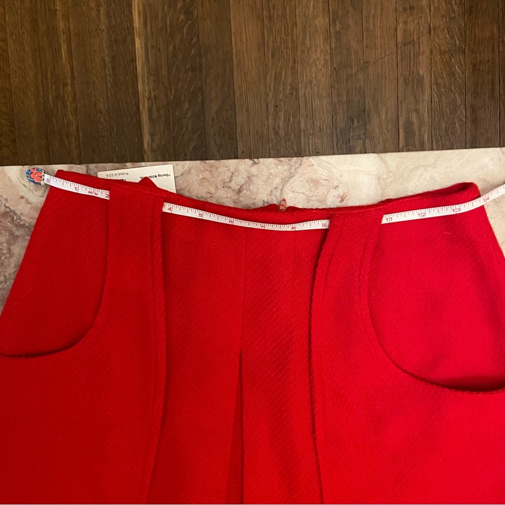 Vintage 60s/70s Golf Skirt by SWEET SWINGER New Old Stock Size M - Picture 7 of 12